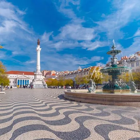 아파트 Chiado 1br Flat - Lisbon's Downtown 리스본